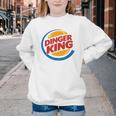 Baseball Dinger King Logo For Home Run Players And Fan Youth Crewneck Sweatshirt Baseball Dinger King Logo For Home Run Players And Fan Youth Crewneck Sweatshirt