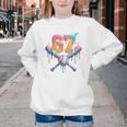 Baseball Drip 67 Six Seven Number 67 Player 67th Birthday Youth Crewneck Sweatshirt Baseball Drip 67 Six Seven Number 67 Player 67th Birthday Youth Crewneck Sweatshirt