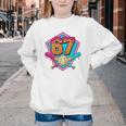 Baseball Drip Jersey Number 67 For Players & 67th Birthday Premium Tri-Blend Youth Crewneck Sweatshirt Baseball Drip Jersey Number 67 For Players & 67th Birthday Premium Tri-Blend Youth Crewneck Sweatshirt