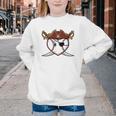 Baseball Heart Pirate Hat Crossed Swords Men Boys Kids Youth Premium Tri-Blend Youth Crewneck Sweatshirt