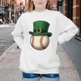 Baseball Leprechaun Hat Saint Patrick Retro Youth Crewneck Sweatshirt Baseball Leprechaun Hat Saint Patrick Retro Youth Crewneck Sweatshirt