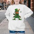 Baseball St Patricks Day Leprechaun Boys Girls Men Women Youth Crewneck Sweatshirt