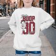 Betty Boop Baseball Logo Jersey With Stars Cute Cartoon Youth Crewneck Sweatshirt Betty Boop Baseball Logo Jersey With Stars Cute Cartoon Youth Crewneck Sweatshirt