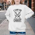 Christian Baseball Philippians 4 Youth Crewneck Sweatshirt