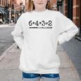 Double Play 6 4 3 2 Vintage Baseball Math Softball Player Premium Tri-Blend Youth Crewneck Sweatshirt