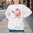 Drippy Baseball Mascot Valentine Heart Glasses Cartoon Youth Crewneck Sweatshirt Drippy Baseball Mascot Valentine Heart Glasses Cartoon Youth Crewneck Sweatshirt