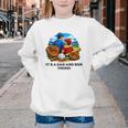 Father Son Baseball Father's Day Youth Crewneck Sweatshirt Father Son Baseball Father's Day Youth Crewneck Sweatshirt