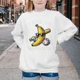 Lets Go Bananas Baseball Retro Sports Boys Kids Men Youth Premium Tri-Blend Youth Crewneck Sweatshirt