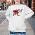 Heart Valentines Day Baseball Men Boys Kids Teens Youth Crewneck Sweatshirt Heart Valentines Day Baseball Men Boys Kids Teens Youth Crewneck Sweatshirt