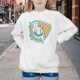 Ice Cream Baseball Mitt Drippy Scoop Baseball Sports Youth Crewneck Sweatshirt Ice Cream Baseball Mitt Drippy Scoop Baseball Sports Youth Crewneck Sweatshirt
