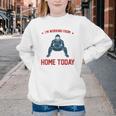 I'm Working From Home Today Baseball Lover Men Women Youth Crewneck Sweatshirt