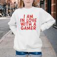 I Am In Love With A Gamer Cute Valentines Day Gamer Couple Raglan Baseball Tee Youth Crewneck Sweatshirt I Am In Love With A Gamer Cute Valentines Day Gamer Couple Raglan Baseball Tee Youth Crewneck Sweatshirt