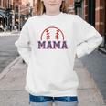Mom Of Rookie 1st Birthday Baseball Boy Family Matching Youth Crewneck Sweatshirt