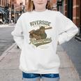 Riverside Ravagers Retro Minor League Baseball Youth Crewneck Sweatshirt