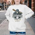 Sioux City Silverbacks Retro Minor League Baseball Youth Crewneck Sweatshirt