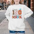 I Survived 100 Days Baseball Football Basketball School Kids Youth Crewneck Sweatshirt I Survived 100 Days Baseball Football Basketball School Kids Youth Crewneck Sweatshirt