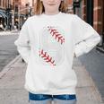 Vintage Baseball 8 Jersey Number 8 Youth Crewneck Sweatshirt