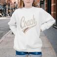 Vintage Baseball Coach Youth Crewneck Sweatshirt Vintage Baseball Coach Youth Crewneck Sweatshirt