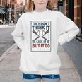 They Don’t Think It Be Like It Is But It Do Baseball Youth Crewneck Sweatshirt They Don’t Think It Be Like It Is But It Do Baseball Youth Crewneck Sweatshirt