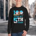 100 Days Of 5th Grade Baseball 100th Day Of School Boys Kids Youth Crewneck Sweatshirt 100 Days Of 5th Grade Baseball 100th Day Of School Boys Kids Youth Crewneck Sweatshirt
