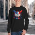 100 Days Of School 100th Day Youth Drip Baseball Boys Kid Youth Crewneck Sweatshirt