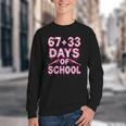 100 Days Of School Baseball Boys Six Seven Drip 100th Day Youth Crewneck Sweatshirt 100 Days Of School Baseball Boys Six Seven Drip 100th Day Youth Crewneck Sweatshirt