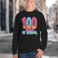 100 Days Of School Baseball Drip 100th Day Of School Youth Crewneck Sweatshirt 100 Days Of School Baseball Drip 100th Day Of School Youth Crewneck Sweatshirt