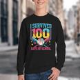 100 Days Of School Baseball Drip 100 Days Boy Girl Kids Youth Crewneck Sweatshirt 100 Days Of School Baseball Drip 100 Days Boy Girl Kids Youth Crewneck Sweatshirt