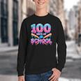 100 Days Of School Baseball Dripping Ice Cream 100th Day Youth Crewneck Sweatshirt 100 Days Of School Baseball Dripping Ice Cream 100th Day Youth Crewneck Sweatshirt