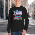 100 Days Of School Baseball Ice Cream For Boy Girl Kids Youth Crewneck Sweatshirt