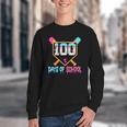 100 Days Of School Baseball Ice Cream Drip 100th Day School Youth Crewneck Sweatshirt 100 Days Of School Baseball Ice Cream Drip 100th Day School Youth Crewneck Sweatshirt