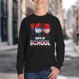 100 Days Of School Dripping Baseball 100th Day Teacher Boy Youth Crewneck Sweatshirt 100 Days Of School Dripping Baseball 100th Day Teacher Boy Youth Crewneck Sweatshirt