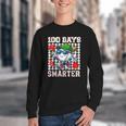 100 Days Smarter Baseball 100 Days Of School Boy Girl Kid Youth Crewneck Sweatshirt 100 Days Smarter Baseball 100 Days Of School Boy Girl Kid Youth Crewneck Sweatshirt