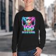 100 Drippy Days Of School Baseball Ice Cream 100th Day Boys Youth Crewneck Sweatshirt 100 Drippy Days Of School Baseball Ice Cream 100th Day Boys Youth Crewneck Sweatshirt