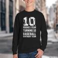 10th Birthday Rookie Of The Year Baseball Double Digit Humor Youth Crewneck Sweatshirt 10th Birthday Rookie Of The Year Baseball Double Digit Humor Youth Crewneck Sweatshirt