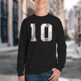 2016 10th Birthday Baseball Boys Kids Ten 10 Tenth Youth Crewneck Sweatshirt