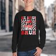 6 7 Bruh Six Seven Valentine Heart Baseball Youth Crewneck Sweatshirt 6 7 Bruh Six Seven Valentine Heart Baseball Youth Crewneck Sweatshirt