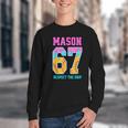 6 7 Mason Baseball Drip Youth Crewneck Sweatshirt 6 7 Mason Baseball Drip Youth Crewneck Sweatshirt