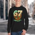 67 Ice Cream Drip Six Seven Baseball Youth Crewneck Sweatshirt 67 Ice Cream Drip Six Seven Baseball Youth Crewneck Sweatshirt