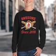 8 Year Old Boys Awesome Since 2018 Baseball Birthday Youth Crewneck Sweatshirt 8 Year Old Boys Awesome Since 2018 Baseball Birthday Youth Crewneck Sweatshirt