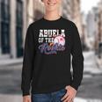 Abuela Rookie Of Year 1st Birthday Baseball Theme Matching Youth Crewneck Sweatshirt Abuela Rookie Of Year 1st Birthday Baseball Theme Matching Youth Crewneck Sweatshirt
