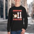Awesome Since 2015 11 Year Old Boys Bday Baseball Theme Youth Crewneck Sweatshirt Awesome Since 2015 11 Year Old Boys Bday Baseball Theme Youth Crewneck Sweatshirt