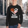 Ball Mom Heart Soccer Basketball Baseball Football Mom Youth Crewneck Sweatshirt Ball Mom Heart Soccer Basketball Baseball Football Mom Youth Crewneck Sweatshirt