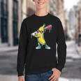 Banana Baseball Drip Kids Youth Boys Girls Youth Crewneck Sweatshirt