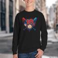 Baseball 10 Year Old Splash Drip 10th Birthday Boy Number 10 Youth Crewneck Sweatshirt Baseball 10 Year Old Splash Drip 10th Birthday Boy Number 10 Youth Crewneck Sweatshirt