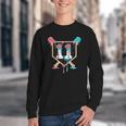 Baseball 11 Year Old Ice Cream Drip 11th Birthday Boy Player Youth Crewneck Sweatshirt Baseball 11 Year Old Ice Cream Drip 11th Birthday Boy Player Youth Crewneck Sweatshirt