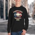 Baseball 2026 Puerto Rico Island Pride Sports Theme Youth Crewneck Sweatshirt