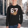 Baseball 67 Six Seven Alpha Slang 6 7 Meme Kids Teachers Boy Youth Crewneck Sweatshirt Baseball 67 Six Seven Alpha Slang 6 7 Meme Kids Teachers Boy Youth Crewneck Sweatshirt