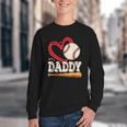 Baseball Daddy Baseball Heart Family Matching Youth Crewneck Sweatshirt