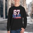 Baseball Drip 67 Meme Six Seven 6-7 Gen Alpha Slang Youth Crewneck Sweatshirt Baseball Drip 67 Meme Six Seven 6-7 Gen Alpha Slang Youth Crewneck Sweatshirt